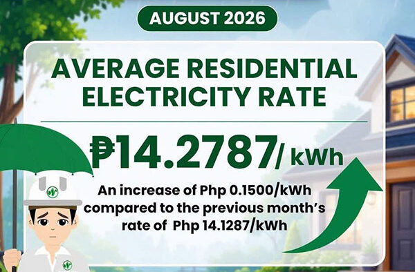 Negros Power August 2026 Rates Rise Slightly Amid Higher Transmission Costs
