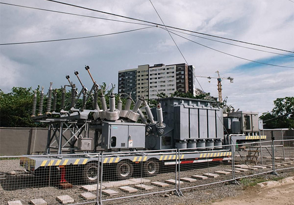 Mobile Substation From MORE Power Arrives In Bacolod City